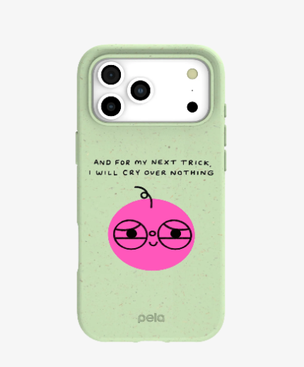 Sage Green Cry iPhone 17 Pro Case